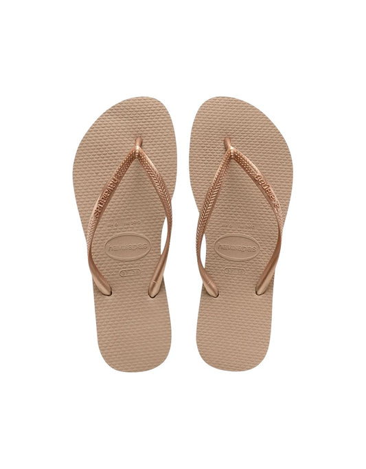 Havaianas Slim in Rose Gold