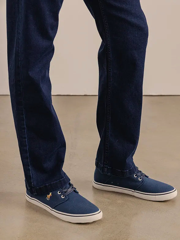 Paul Relaxed Denim in Blue / Black