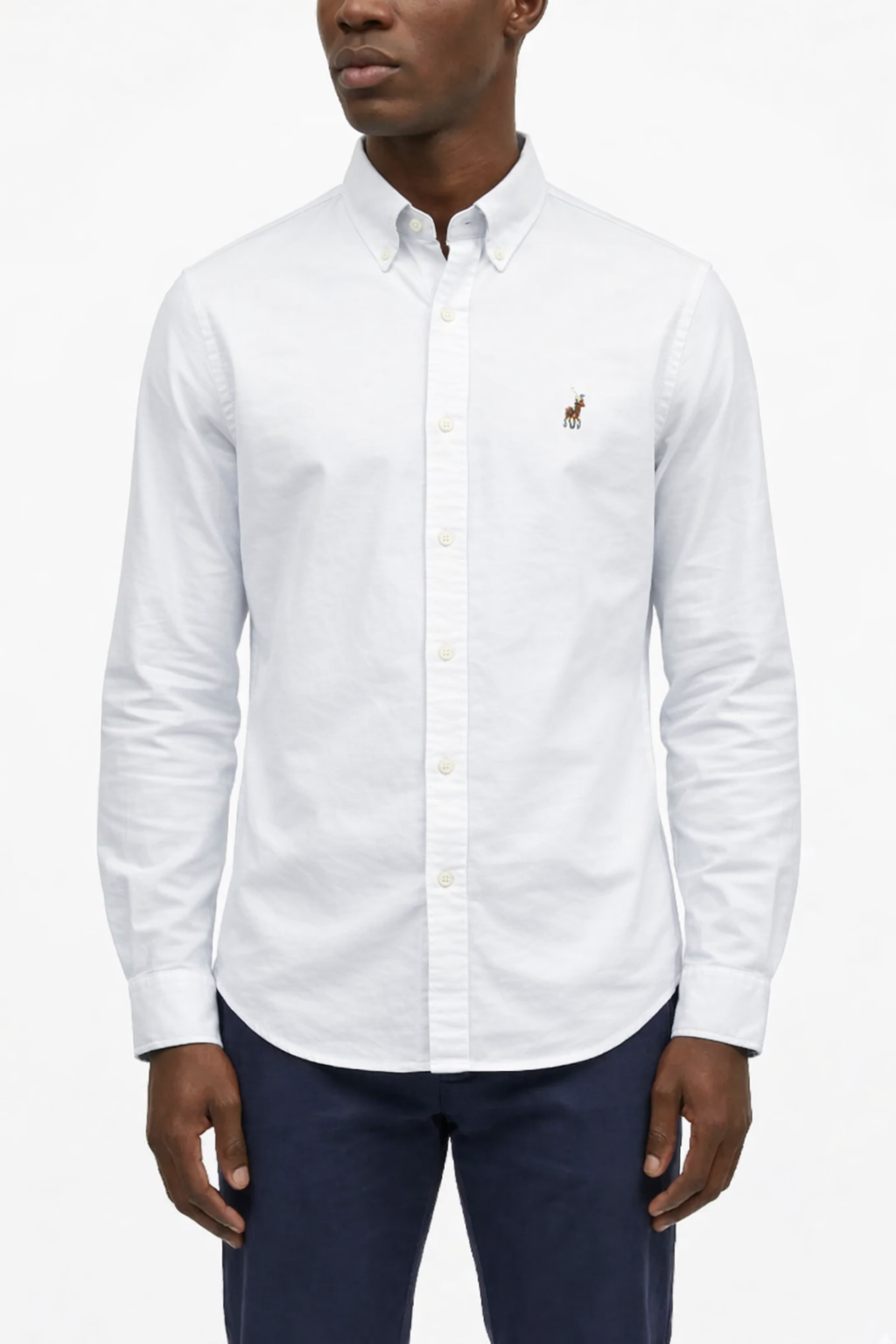 Classic Oxford Long Sleeve Shirt in White