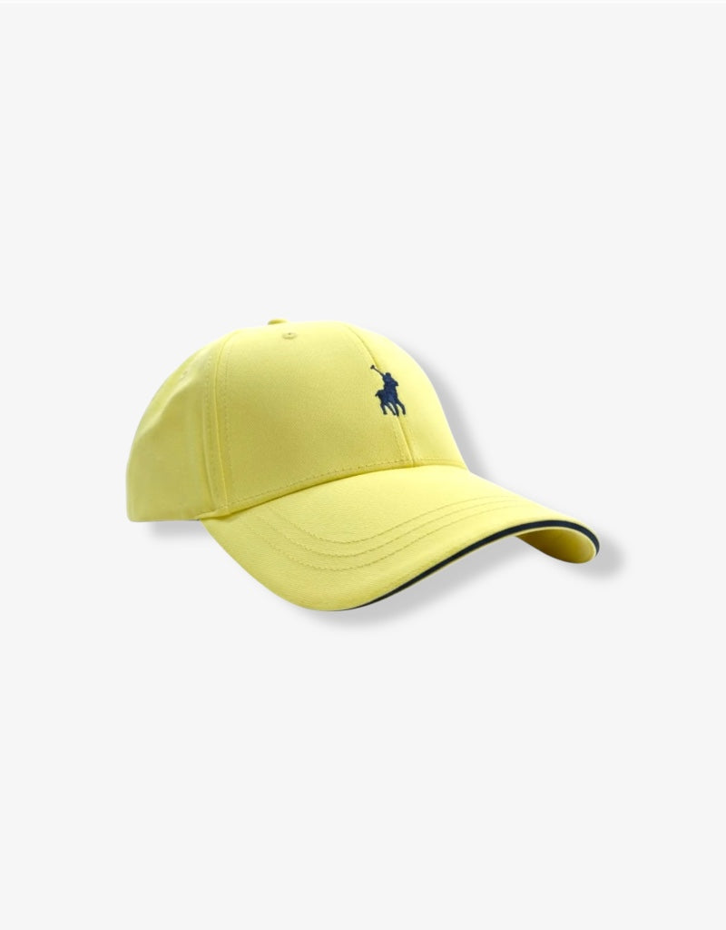6 Panel Structured Peak in Yellow