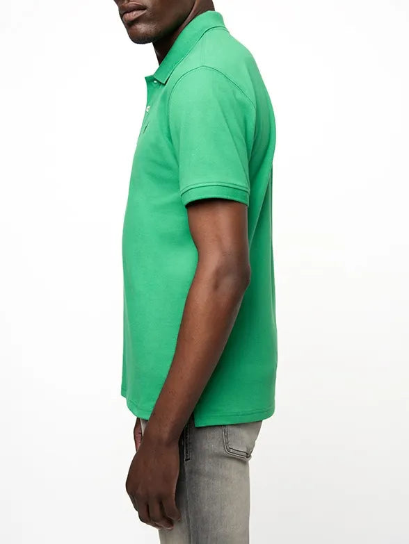Essential Pique SS Golfer in Green
