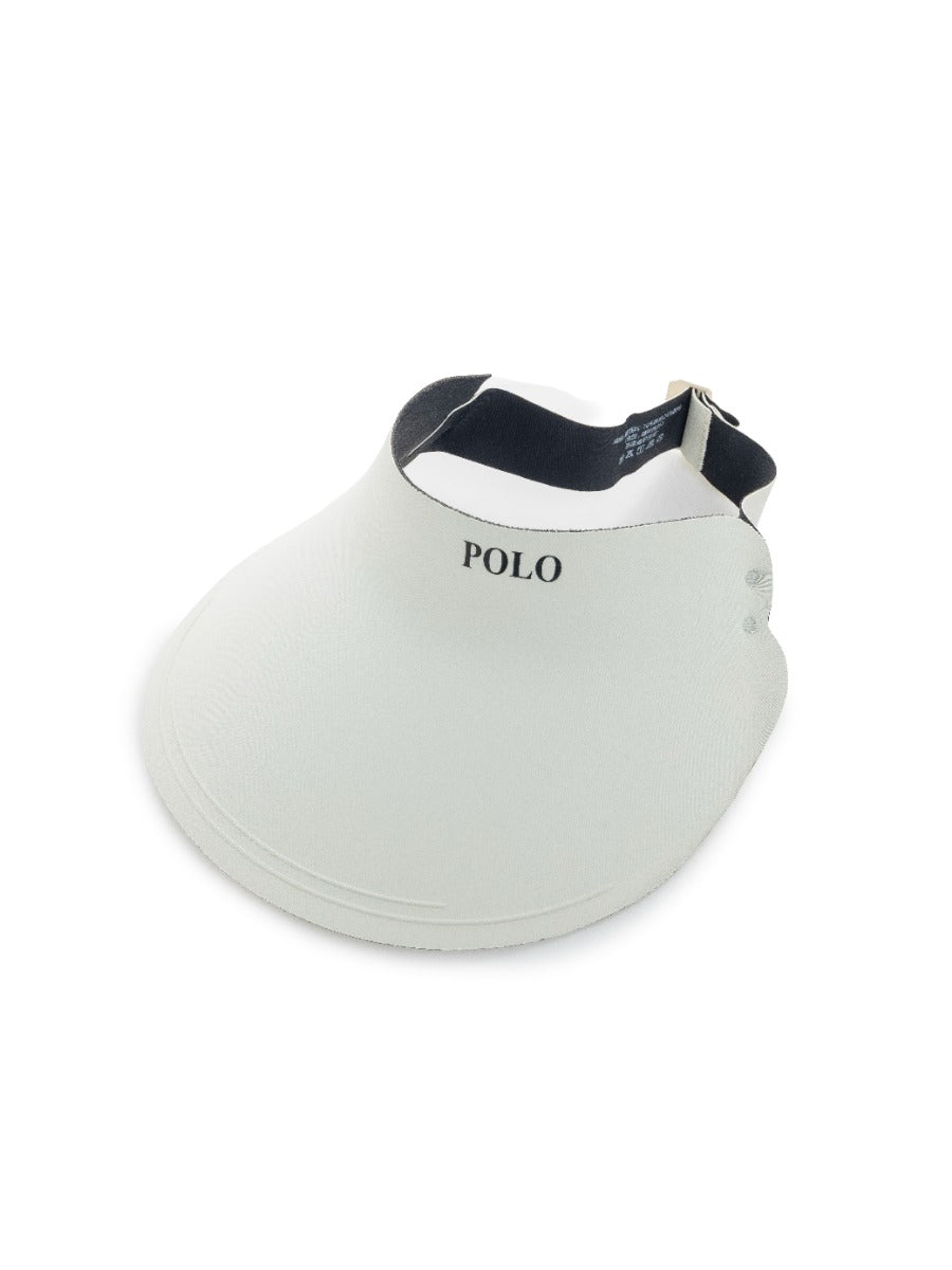 Wide Brim Sun Visor in Milk