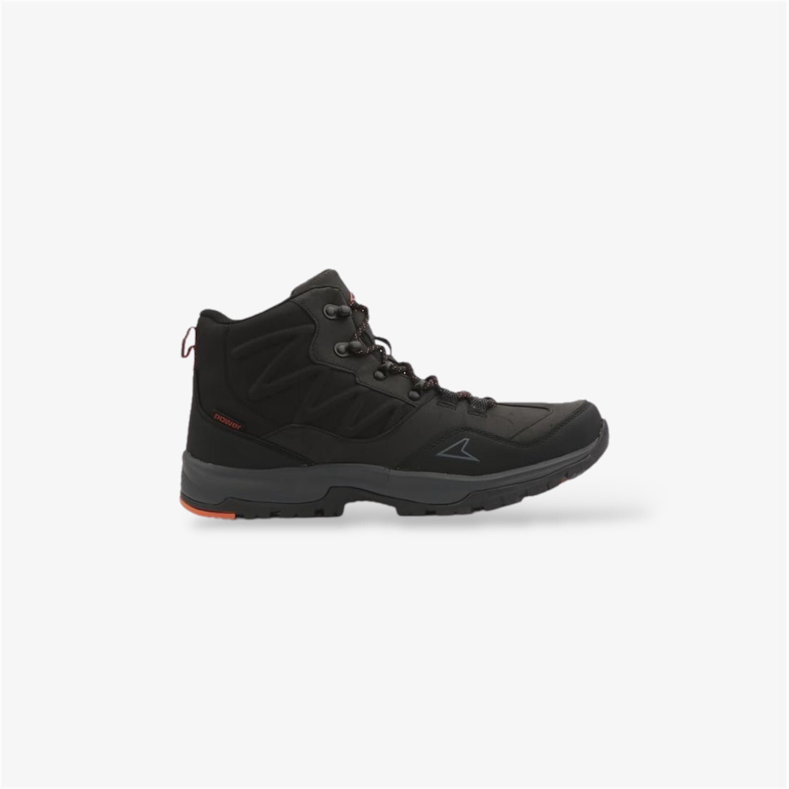 Ascent Monroe Hiking Boot in Black / Orange