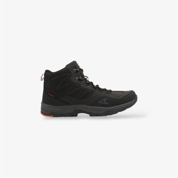 Ascent Monroe Hiking Boot in Black / Orange