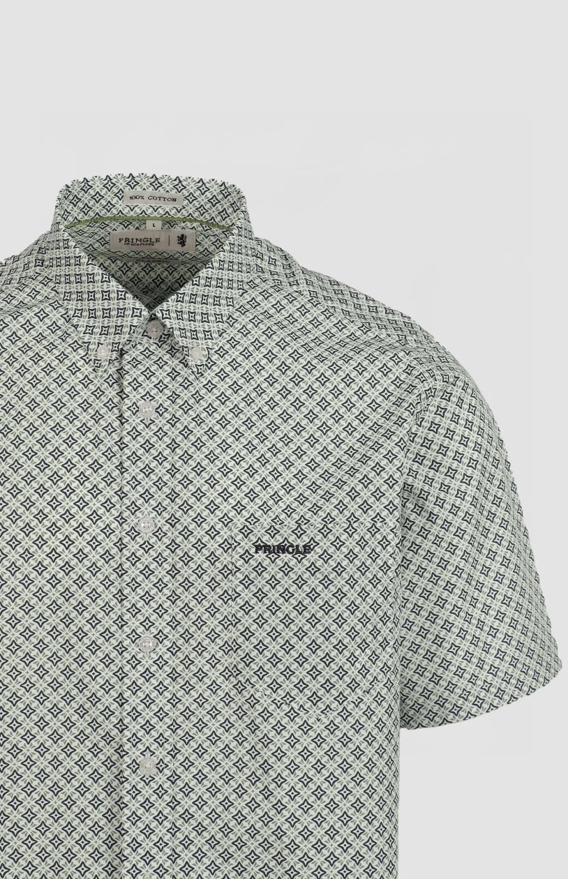 Donovan SS Classic Shirt in Green