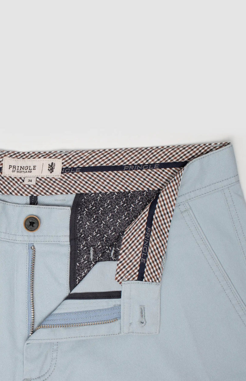 Parker Chino Shorts in Light Blue