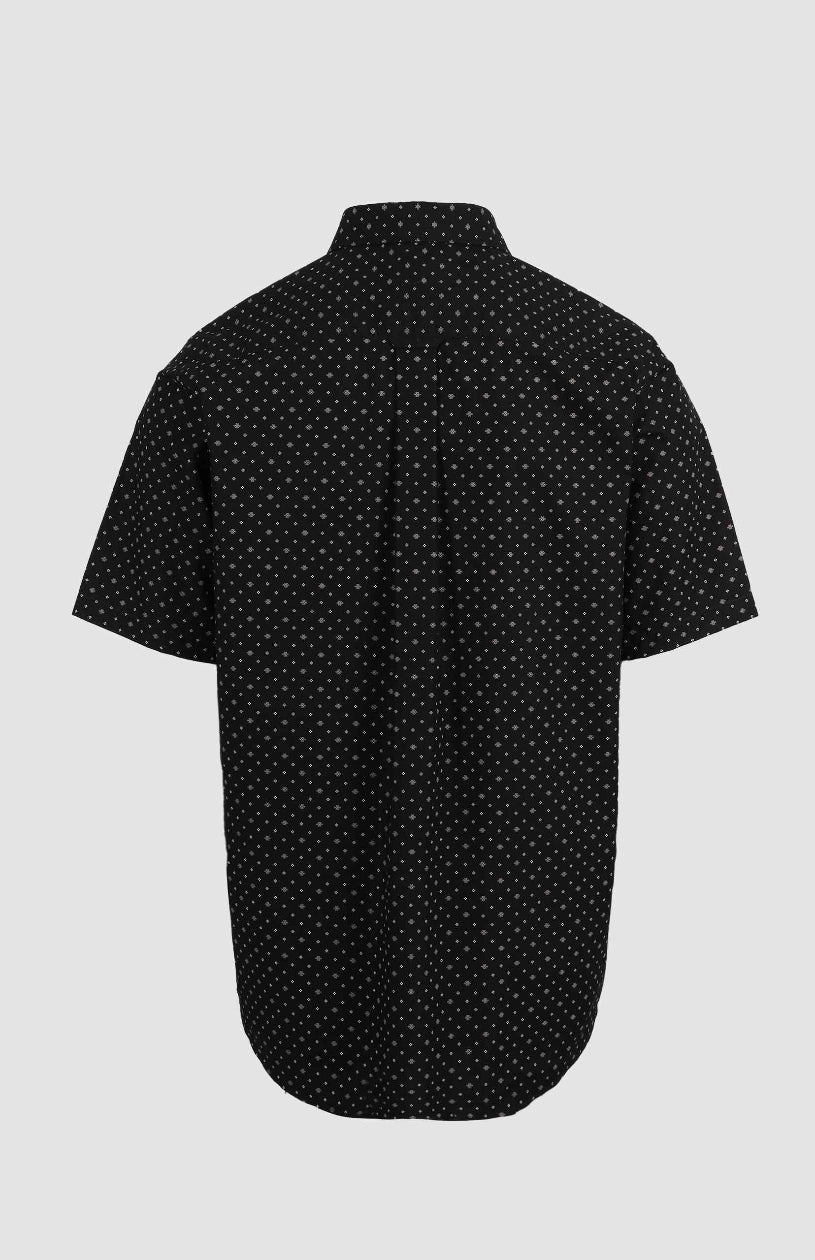 Quade SS Classic Shirt in Black