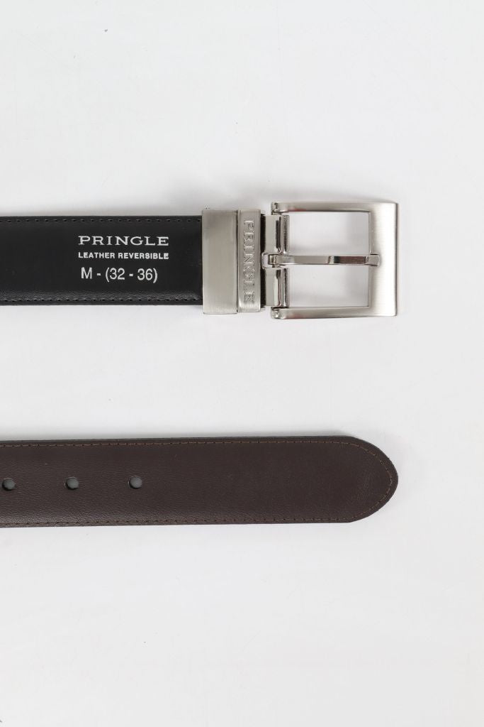 Cedric Reversible Belt in Black