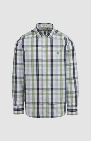 Collin LS Tailored Shirt in Blue