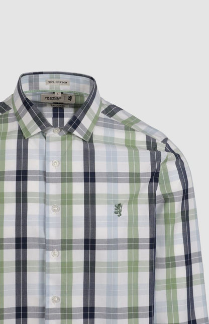 Collin LS Tailored Shirt in Blue