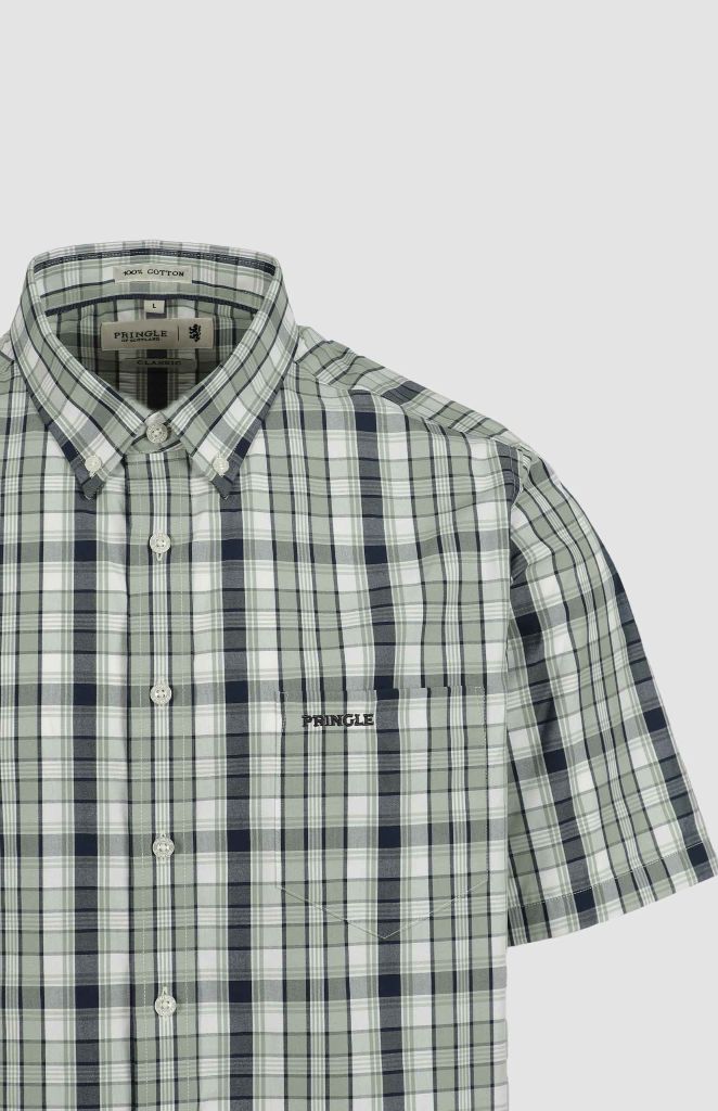 Jasper SS Classic Shirt in Green