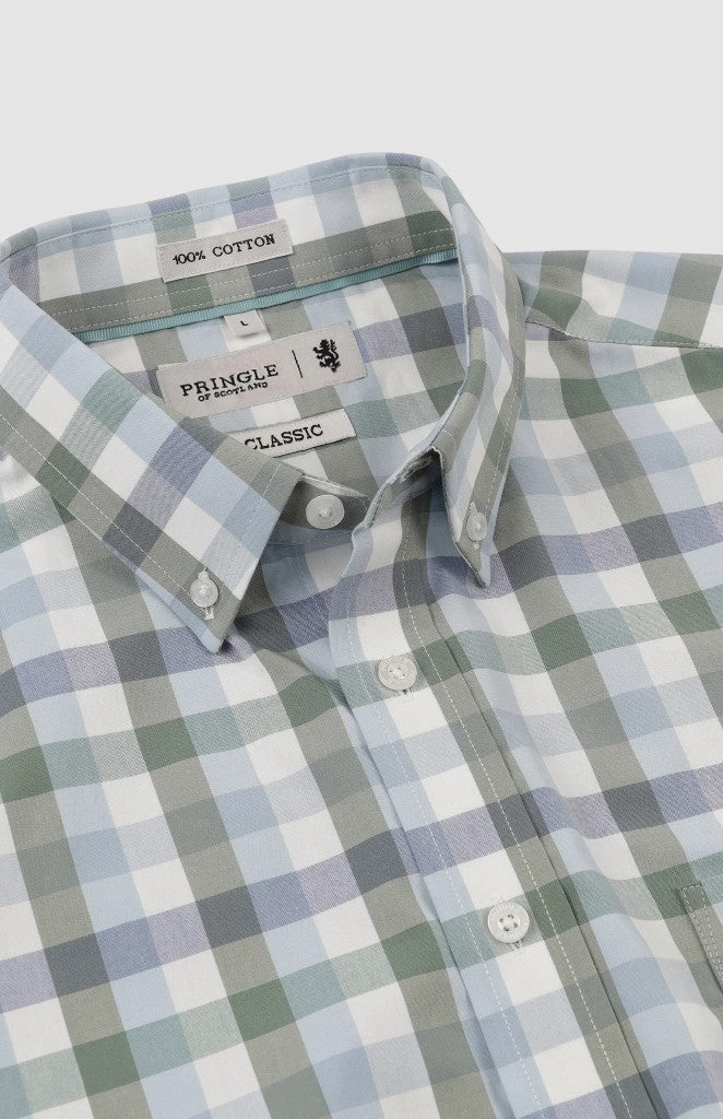 Joe Check LS Classic Shirt in Green