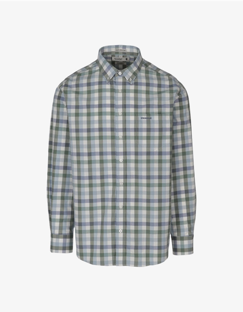 Joe Check LS Classic Shirt in Green