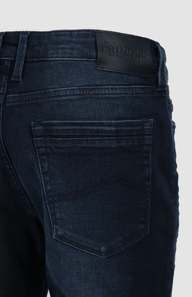 Kyle Tapered Denim in Dark Blue
