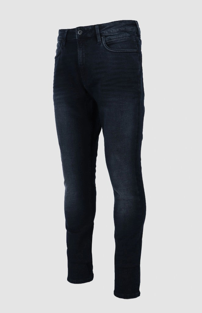 Kyle Tapered Denim in Dark Blue