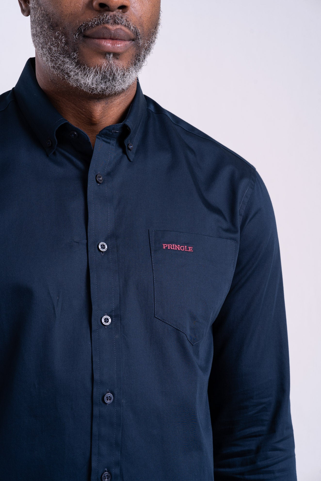 William Classic Shirt in Navy