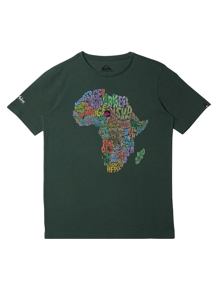 Africa Worksong T-Shirt in Forest Green