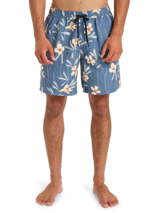 Everyday Straight Volley in China Blue / Dusty Floral