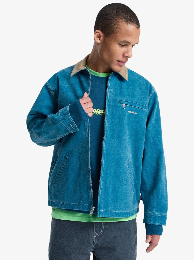 Mercury Shaper Padded Jacket in Dark Denim