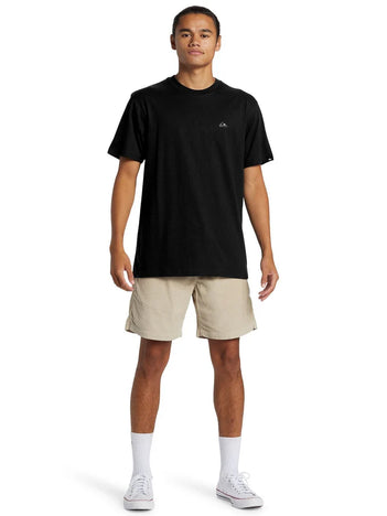QS Icon SS Tee in Black