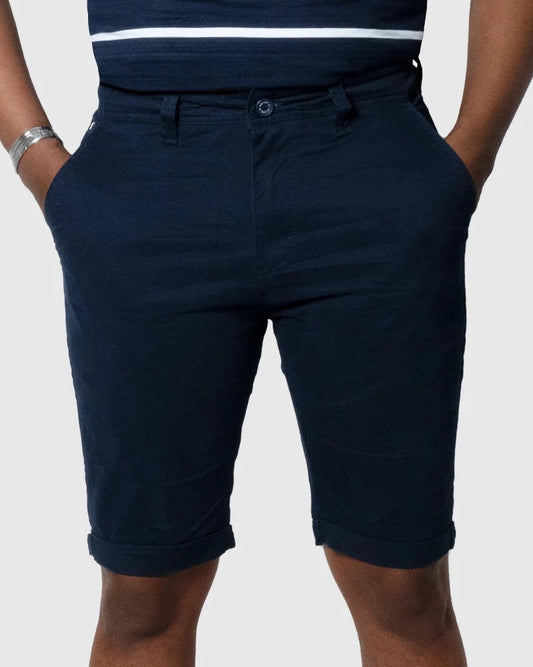 Rafaello Navy Chino Shorts