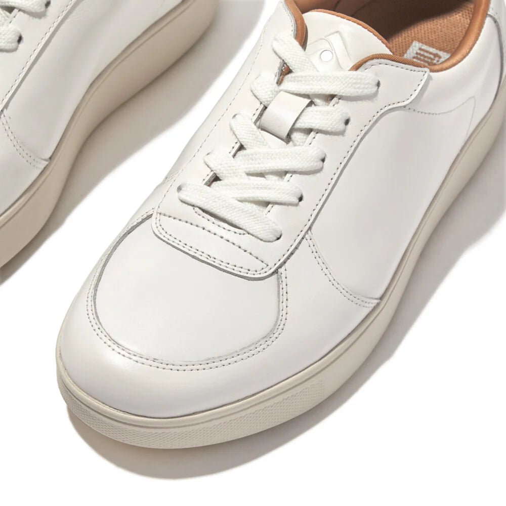 Rally Leather Sneakers in Urban White