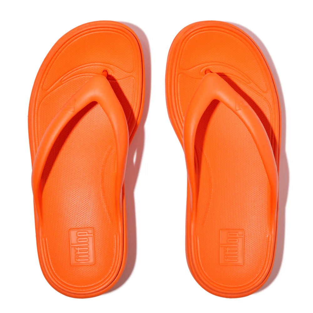RelieFF Recovery Toe-Post Sandals in Pop Orange