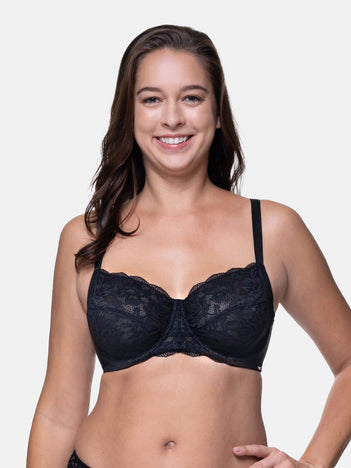 Rosa Non Padded Full Cup Wired Bra