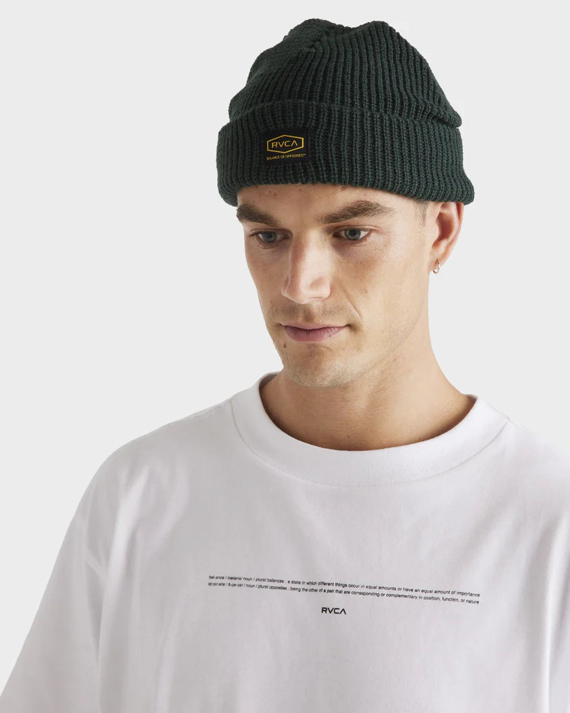 Heritage Beanie in Hunter Green