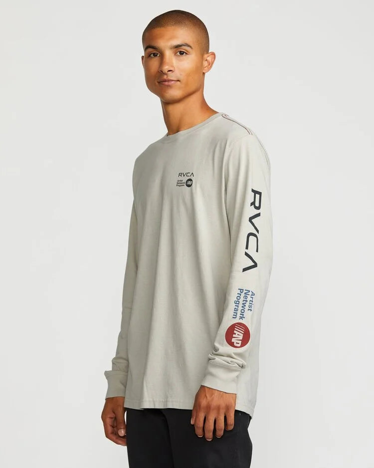 ANP Red Stitch LS Tee in Mirage