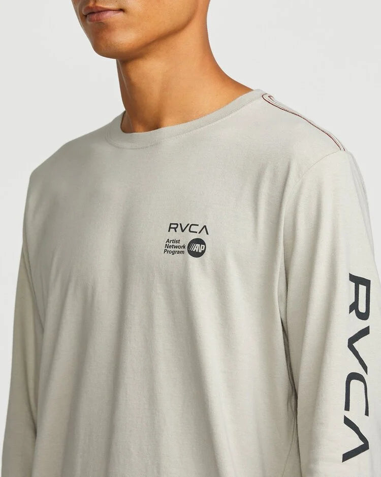 ANP Red Stitch LS Tee in Mirage