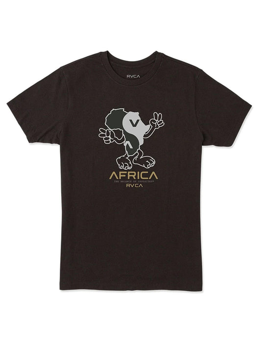 Africa Peace T-Shirt in Black