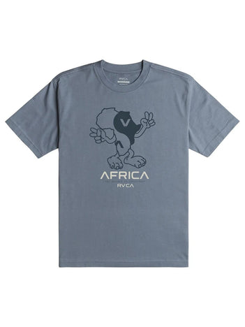 Boys Africa Peace T-Shirt in Flintstone