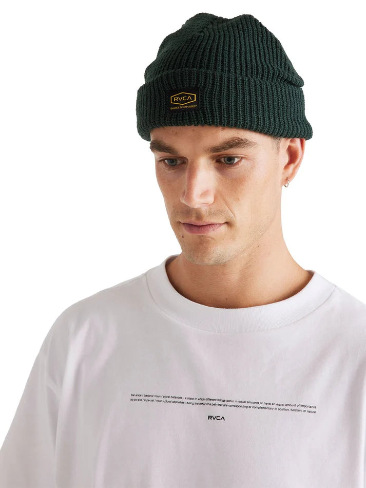 Heritage Beanie in Hunter Green