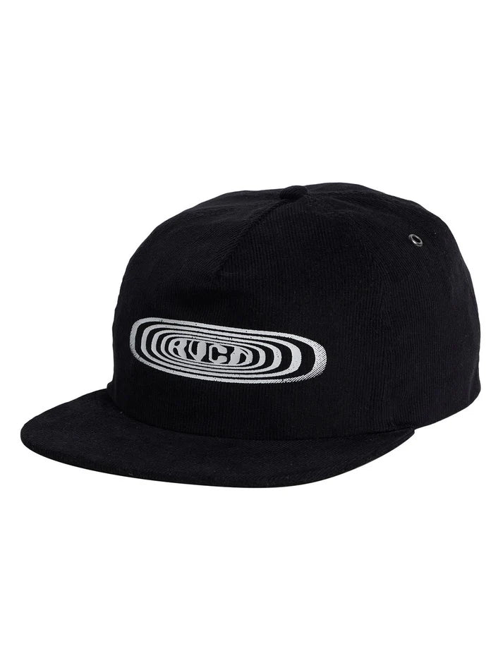 Pulse Claspback Hat in Black