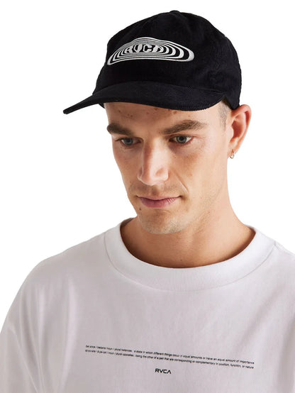 Pulse Claspback Hat in Black