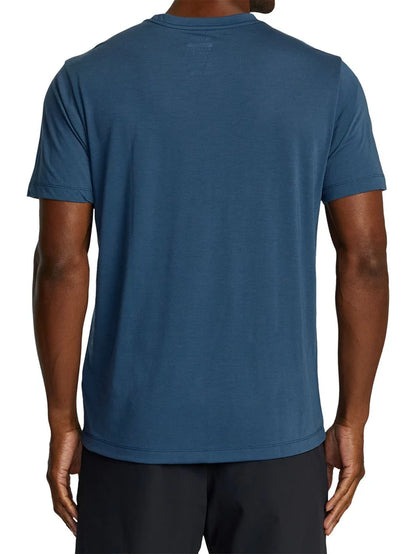 Small RVCA Essentials SS Tee in Petrol Blue
