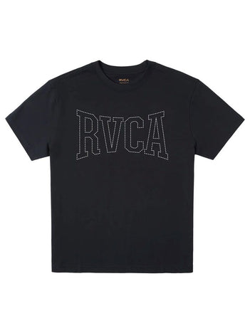 Stitch SS Tee in Black