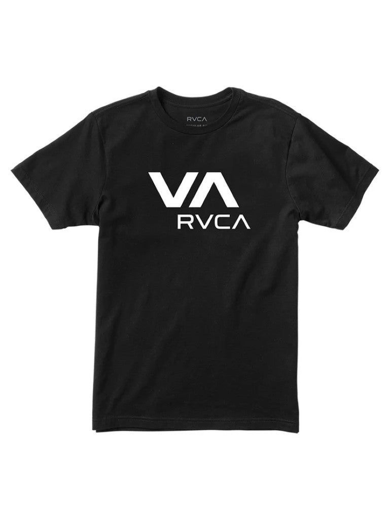VA RVCA SS Tee in Black