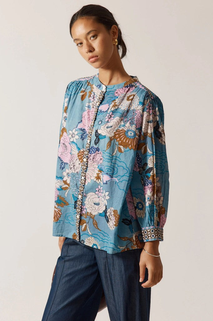 Primrose Top in Blue