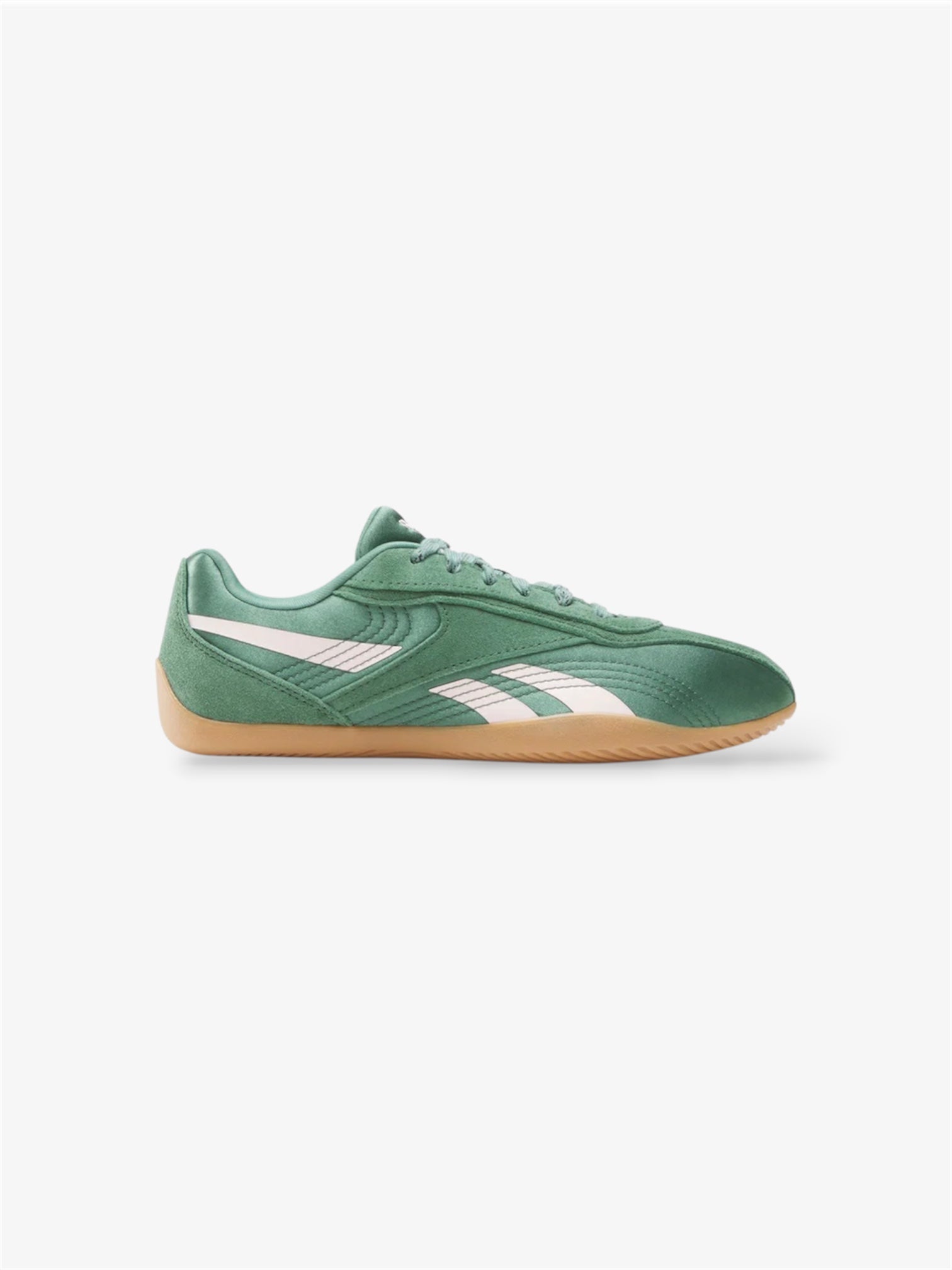 Ultra Lo Sneaker in Field Green / Pure Pink / Gum
