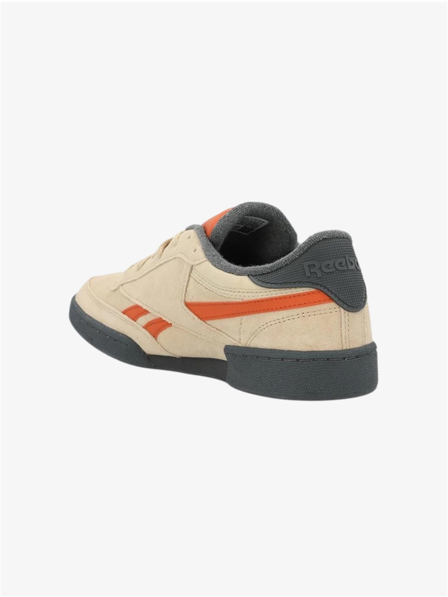 Club C Revenge Vintage Unisex Sneakers in Simple Beige / Grey / Rust Orange