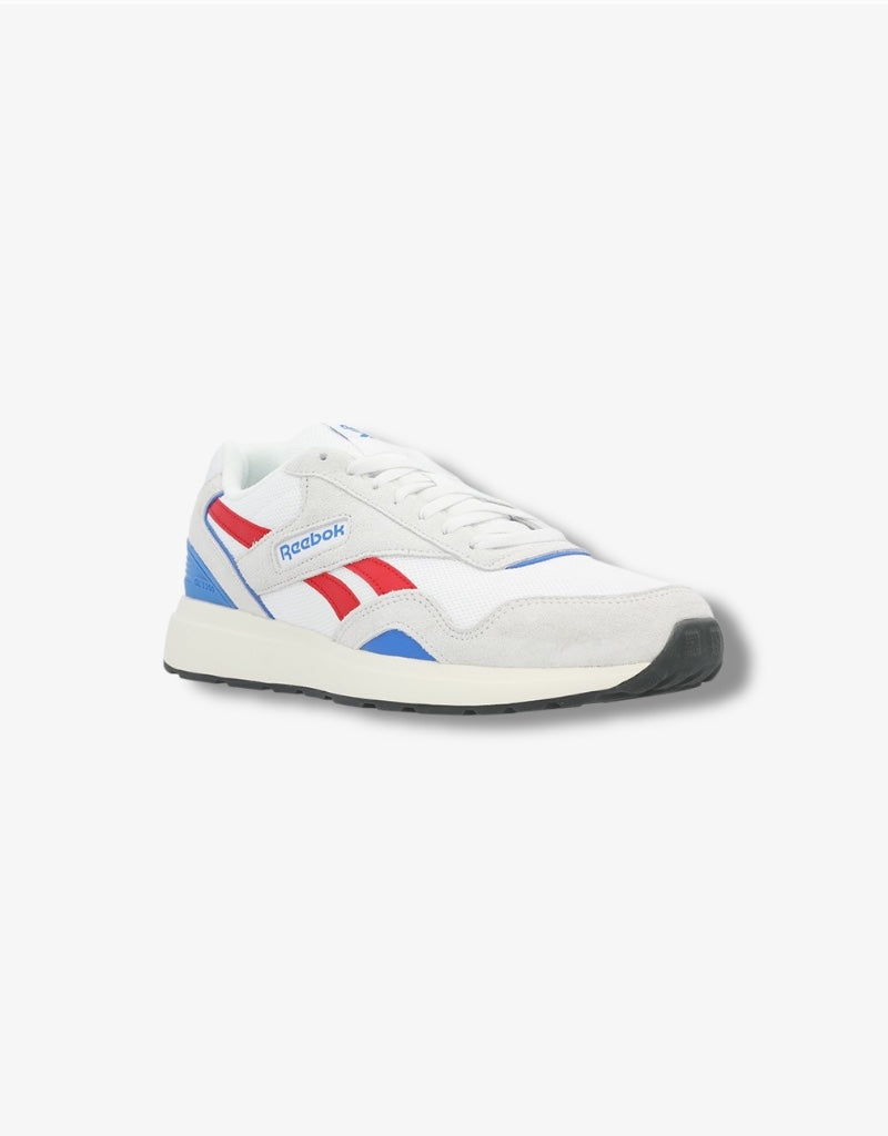 GL1100 Sneaker in Grey / Vector Red / Kinetic Blue
