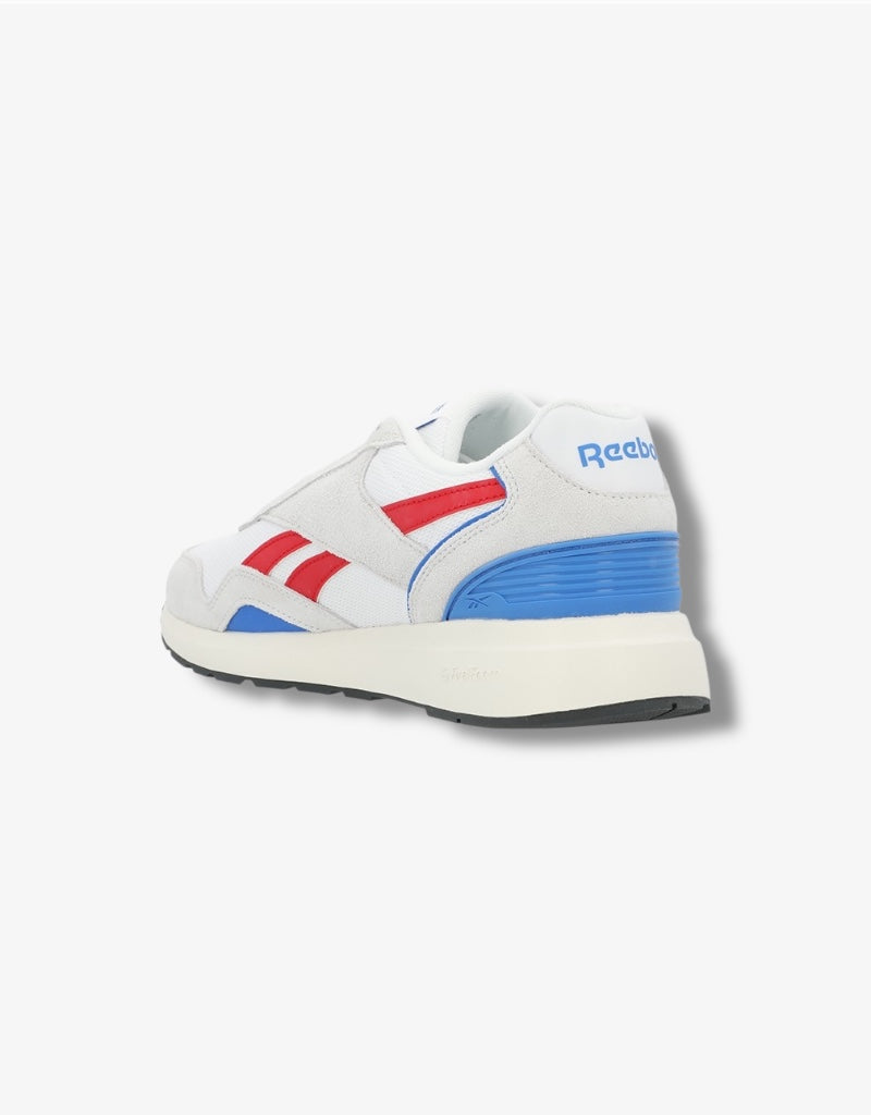 GL1100 Sneaker in Grey / Vector Red / Kinetic Blue