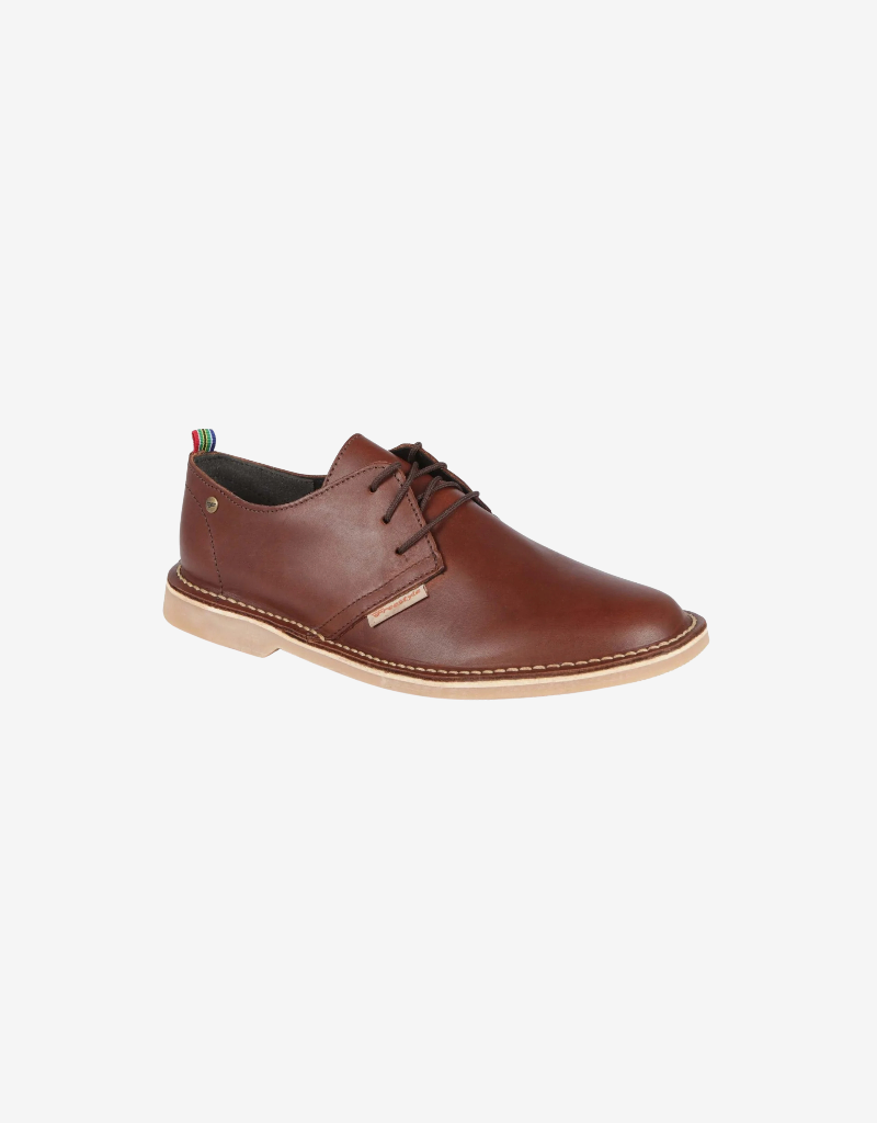 Rambler Premium Leather Shoe in Pitstop Brown