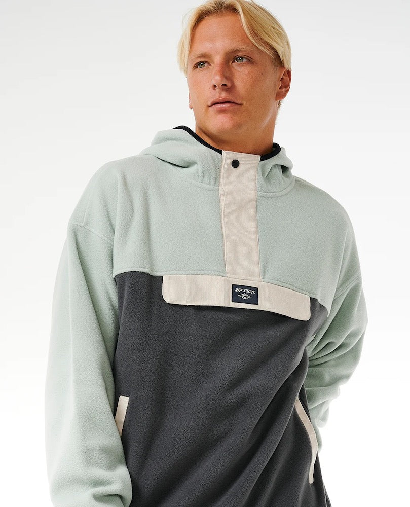 Beacon Polar Fleece Hood in Mint