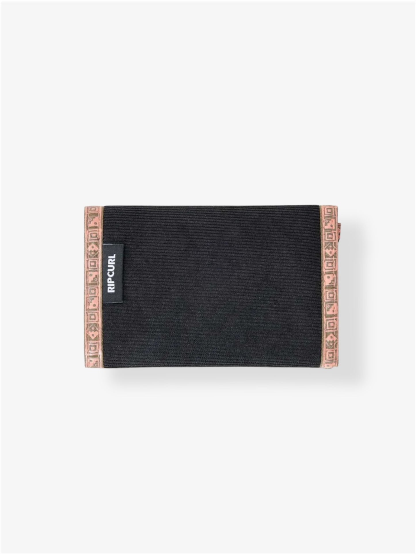 Corduroy Surf Wallet in Washed Black
