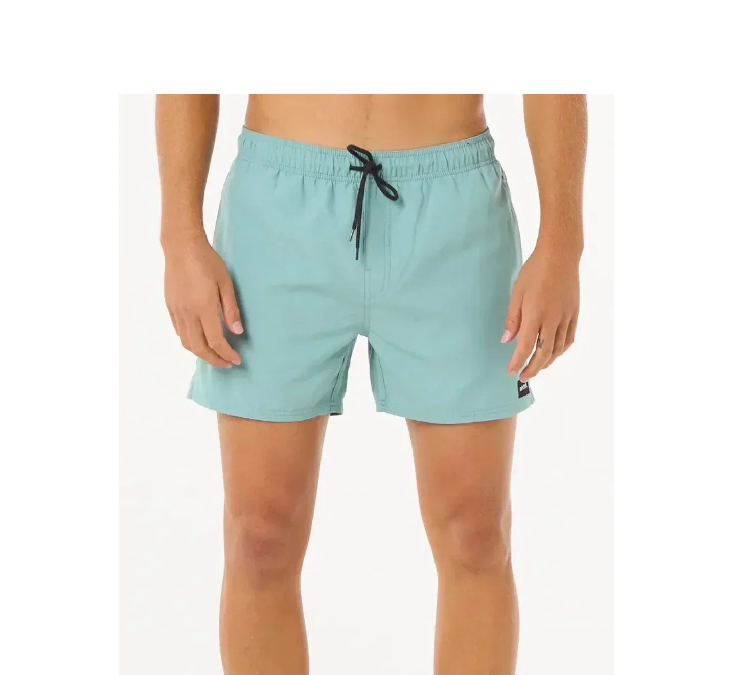 Offset Elasticated Volley in Blue Bell
