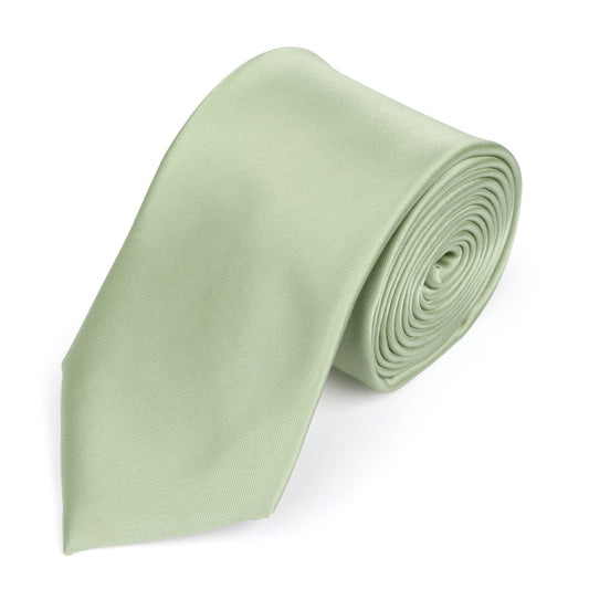 Classic Plain Tie in Sage