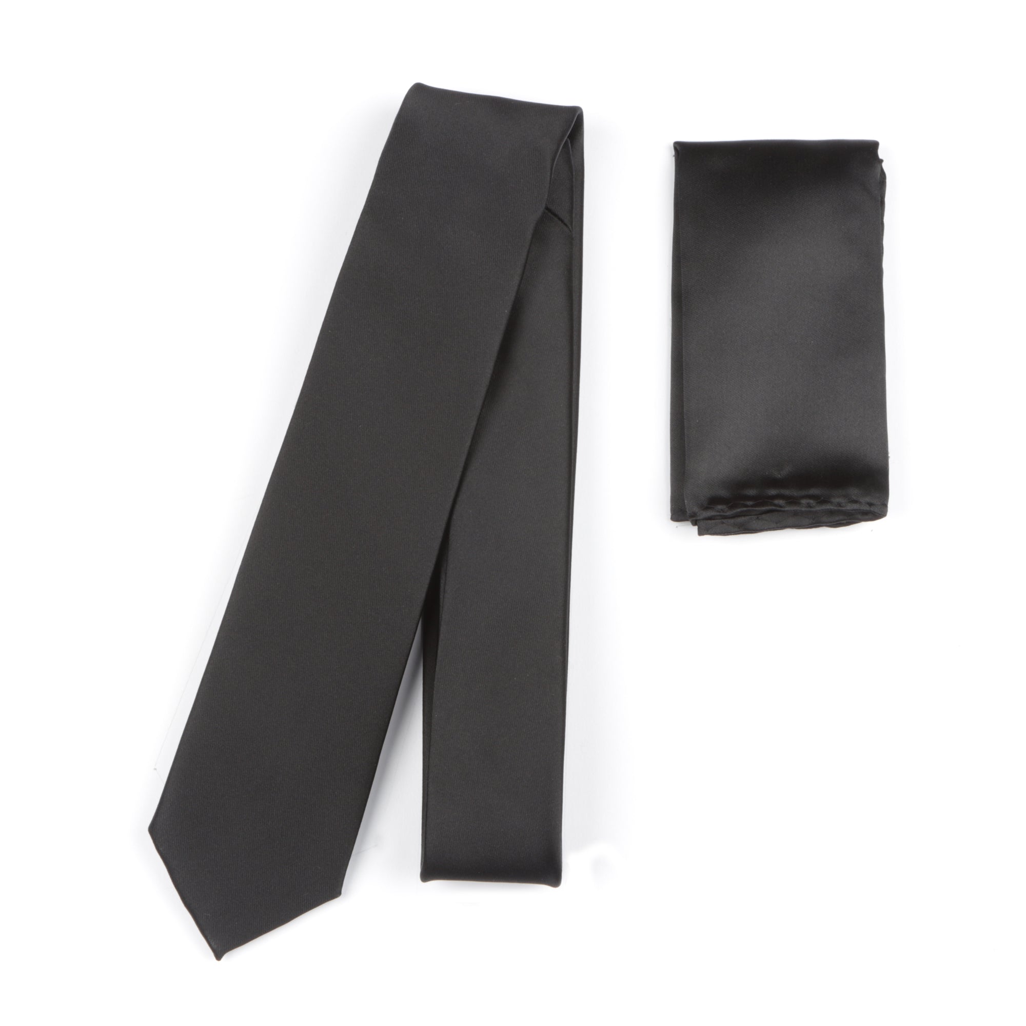 Classic Skinny Tie in Black